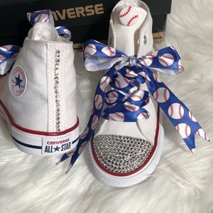 Custom Converse Bling Chuck Taylor girl Sneakers